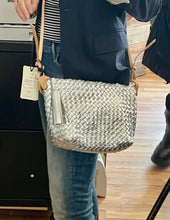 Palomba Woven Metallic Crossbody