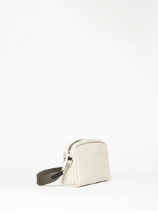 Leather Crossbody in Stone, Jack Gomme