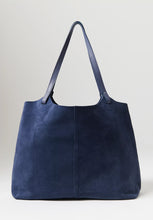 Palomba Sapphire Suede Handbag