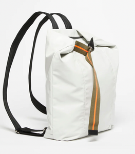 Large Unisex Backpack in Blanc, Jack Gomme