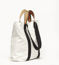 Shoulder/Hand Unisex Tote in Blanc, Jack Gomme