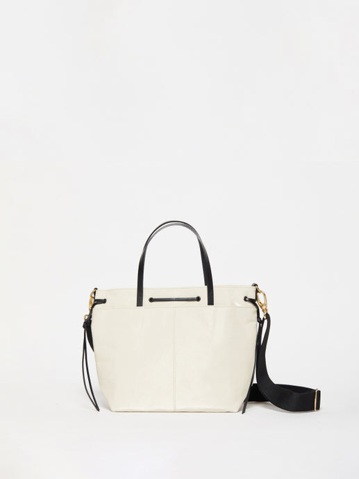 Jack Gomme Emy Handbag in Crema & Black