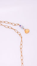 Fire Opal Gold Necklace