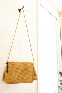 Palomba Woven Shoulder Bag in Soleil