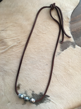 Precious Tahitian on Leather