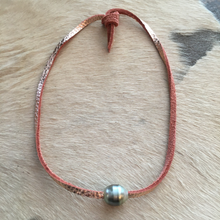 Precious Tahitian on Leather