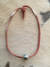Precious Tahitian on Leather