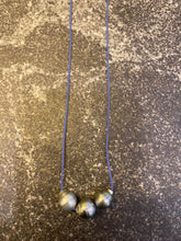 Tahitian Pearls on Gossamer Silk