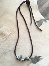 Precious Tahitian on Leather