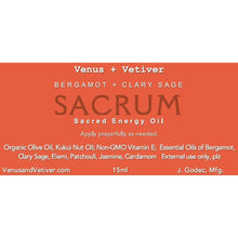 SACRED ENERGY Chakra Oils
