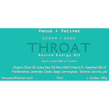 SACRED ENERGY Chakra Oils
