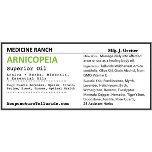 ARNICOPEIA Superior Arnica Oil